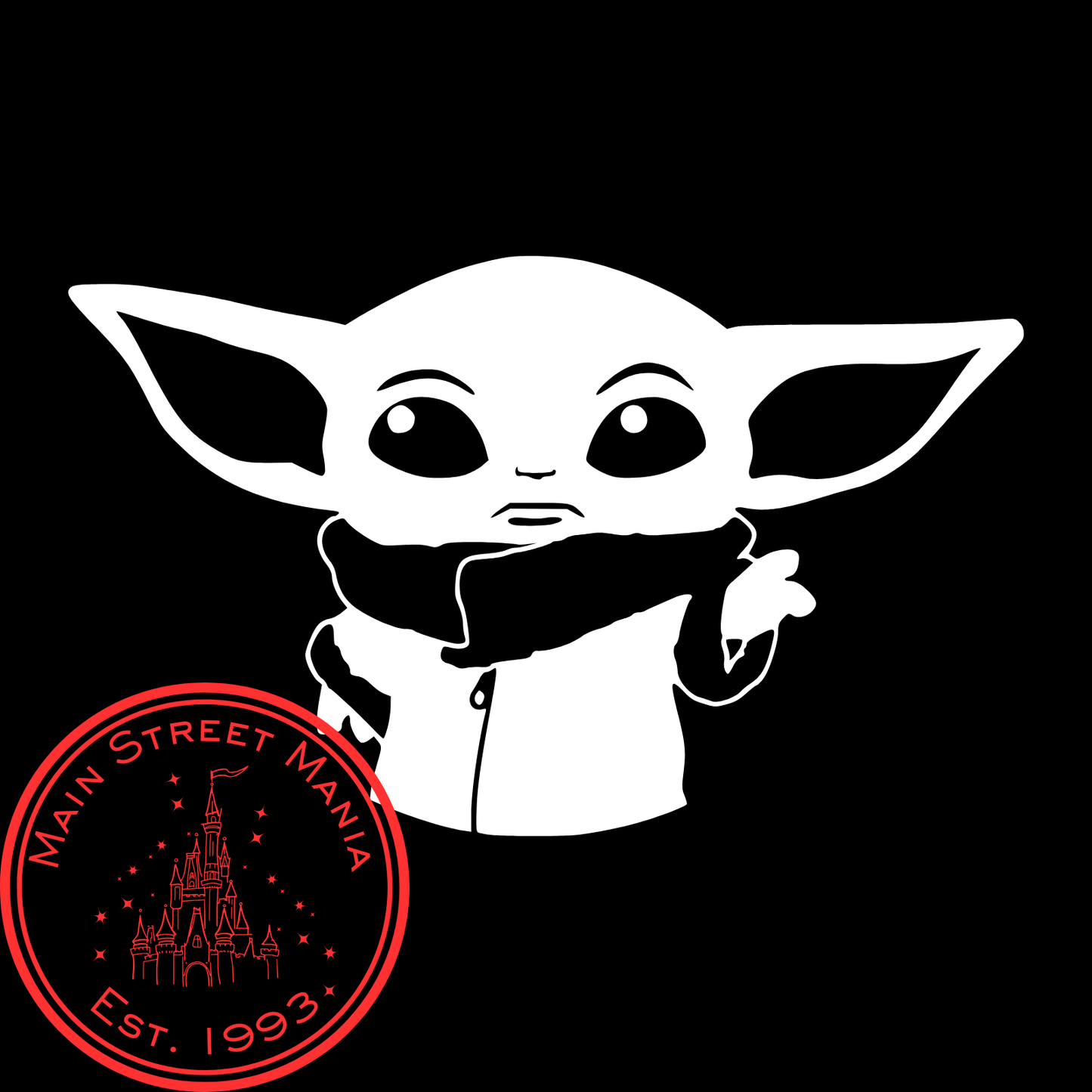 Grogu The Child Baby Yoda Sticker Decal