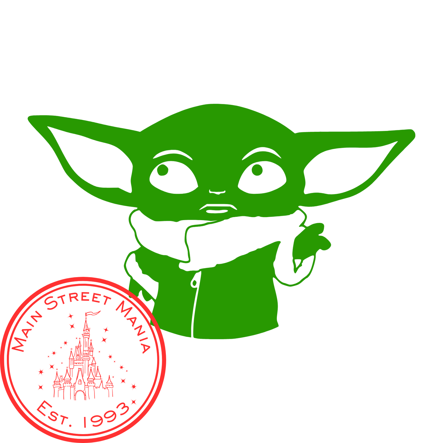 Grogu The Child Baby Yoda Sticker Decal