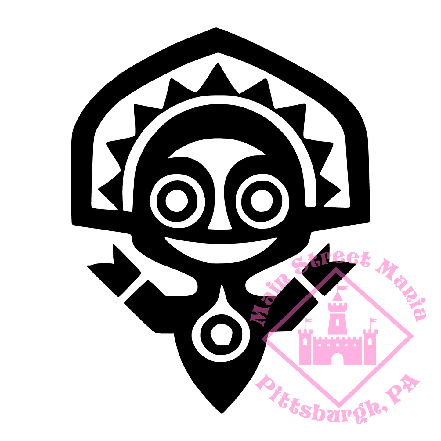 Maui Polynesian Tiki Room Decal