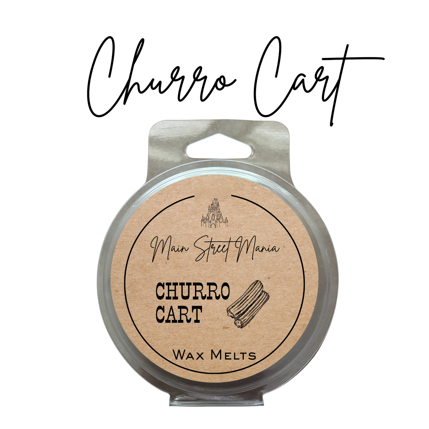 Churro Cart Happiest Candle On Earth Wax Melt