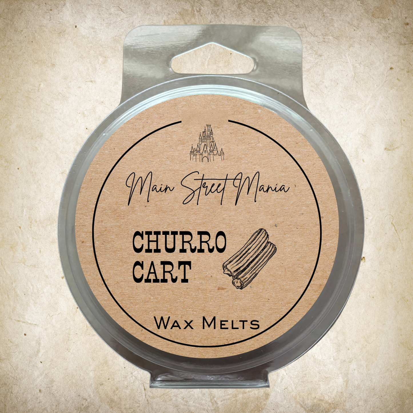 Churro Cart Happiest Candle On Earth Wax Melt