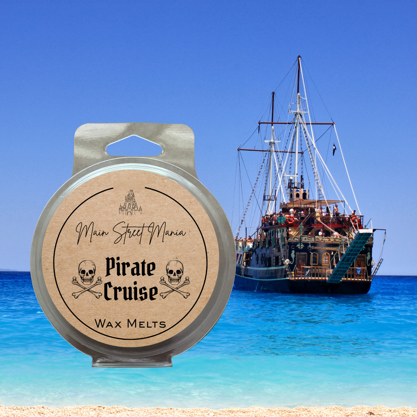 Pirate Cruise Happiest Candle on Earth Wax Melt