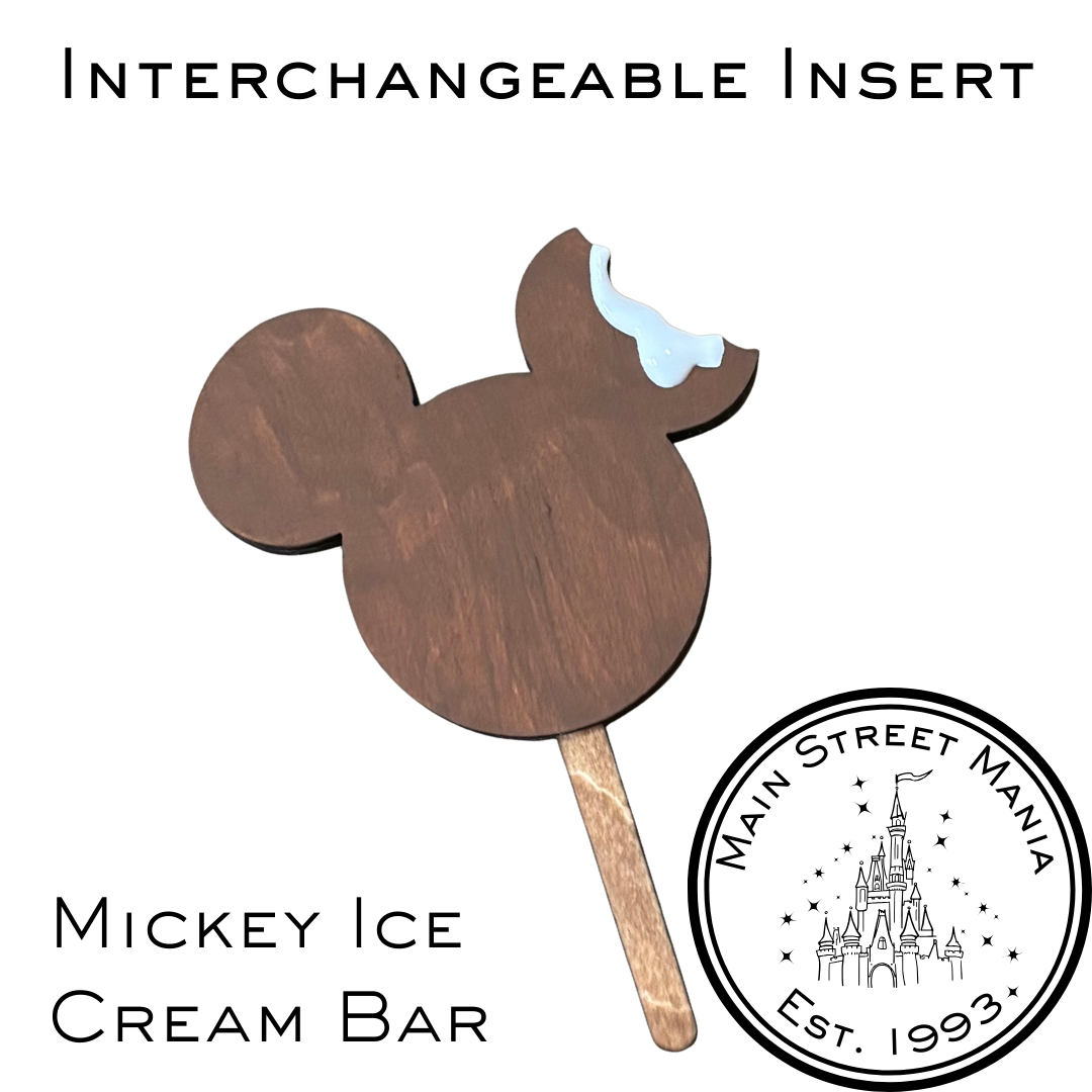 Interchangeable Mickey Ice Cream Insert
