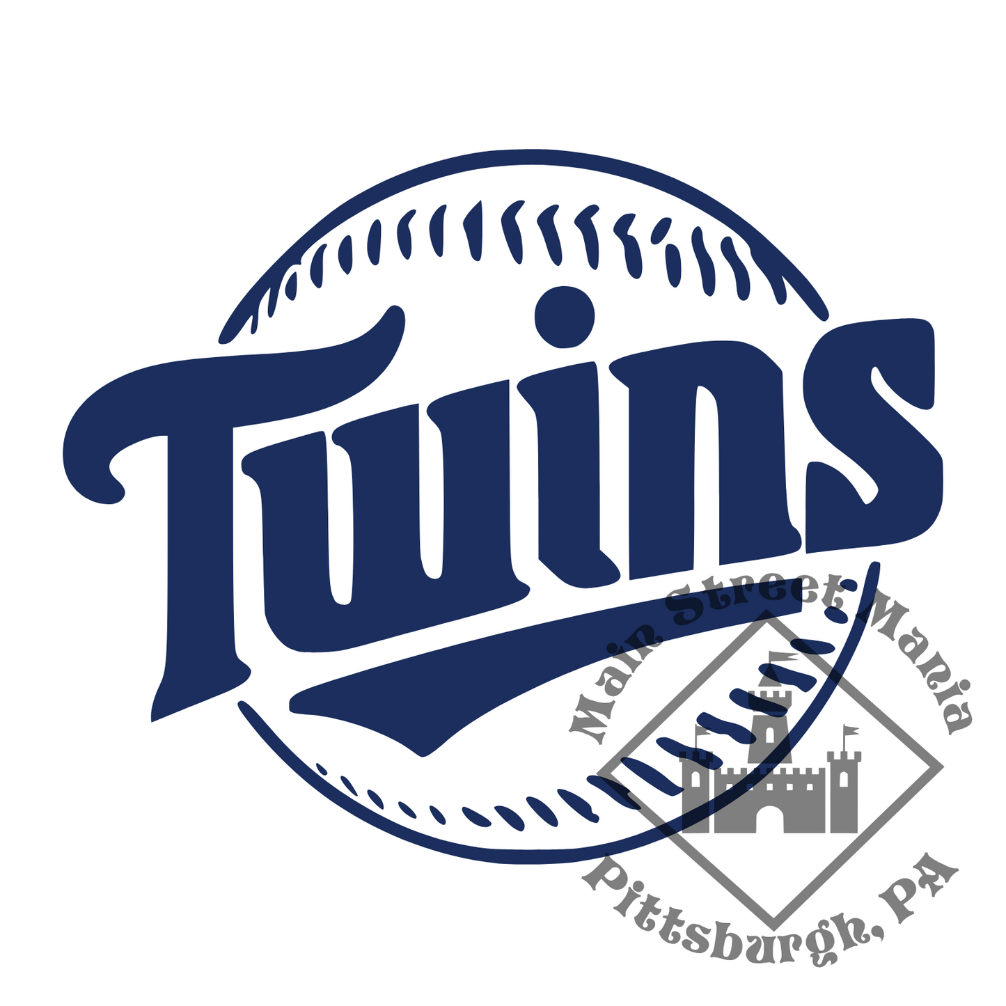 Twins Logo Sticker Decal