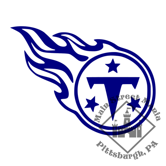 Tennessee Titans Logo Sticker Decal