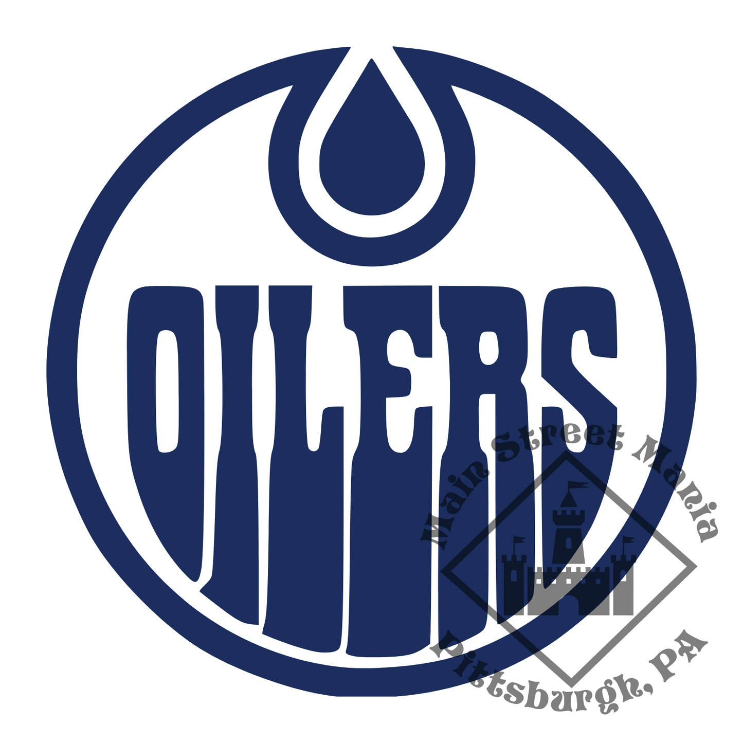 Oilers Logo Sticker Decal