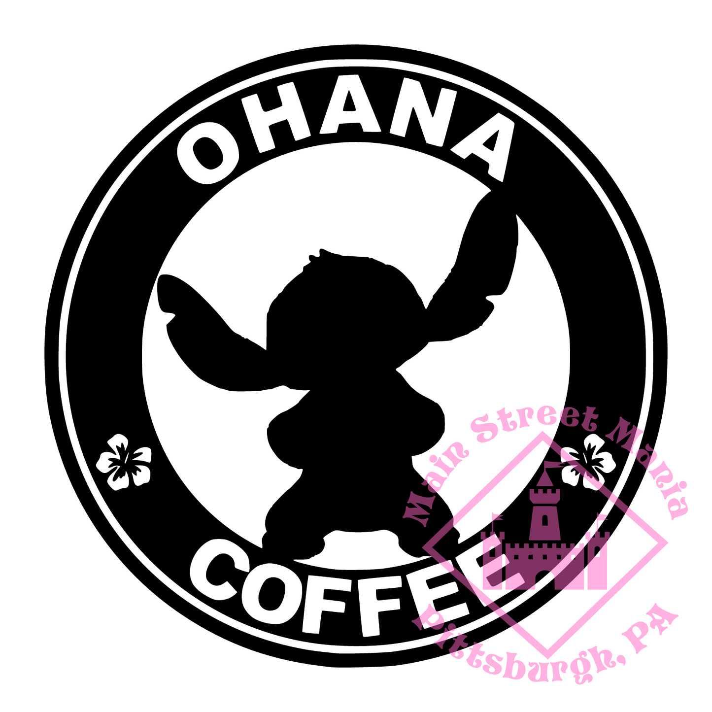 Ohana Coffee Sticker Decal