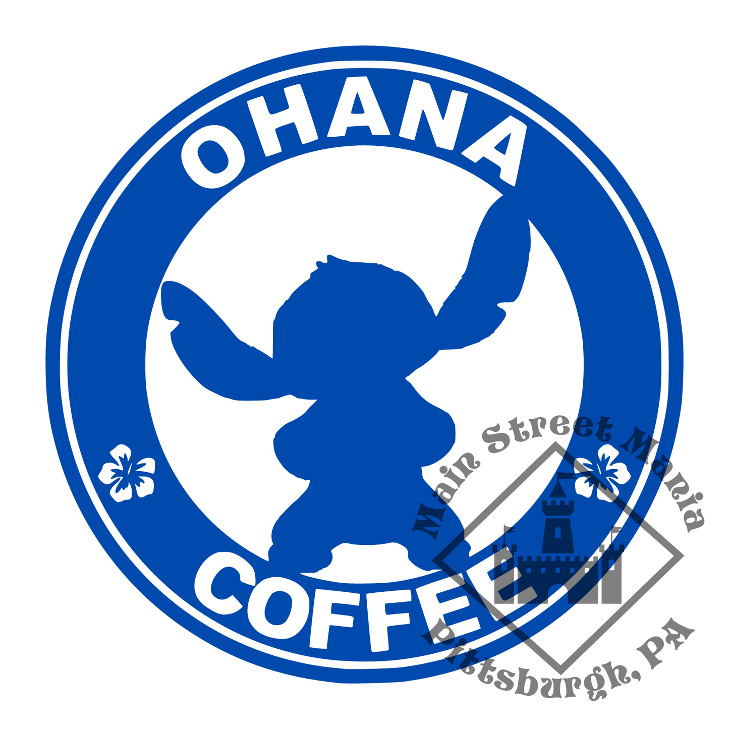 Ohana Coffee Sticker Decal