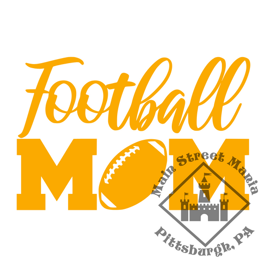 Football Mom Sticker Decal