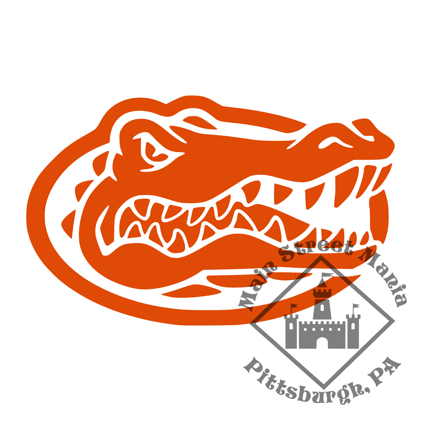 Gators Logo Sticker Decal