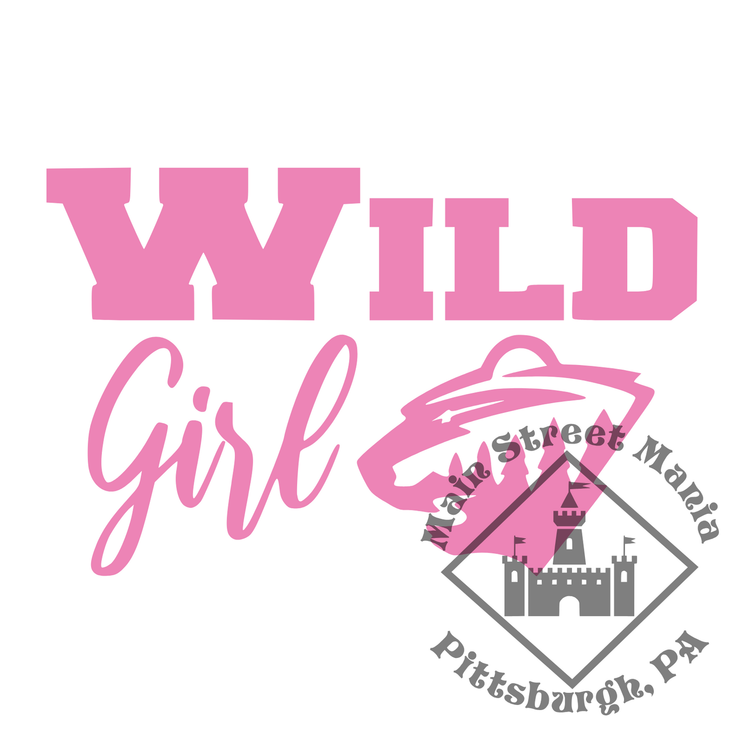 Wild Girl Sticker Decal