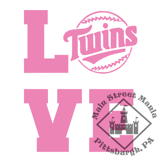 Twins Love Sticker Decal