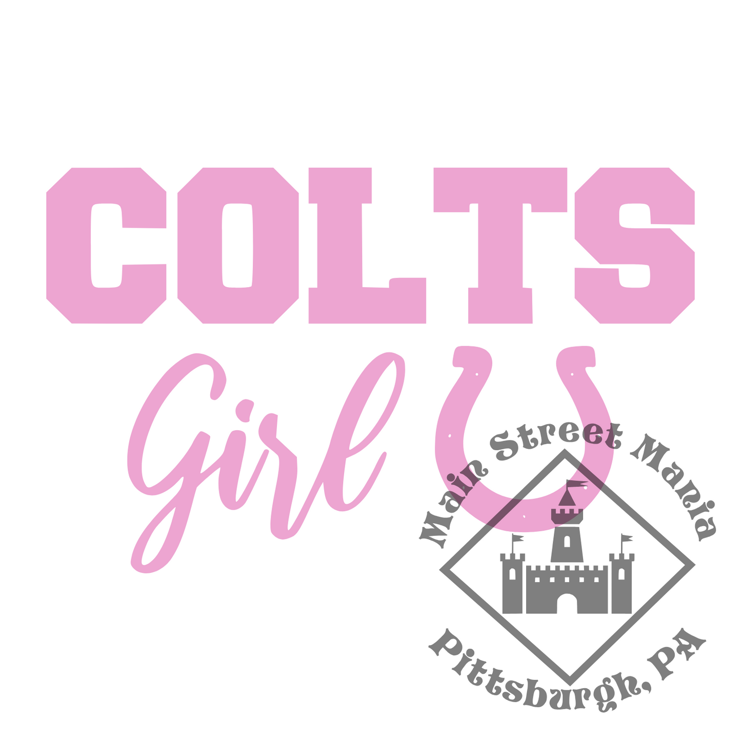 Colts Girl Sticker