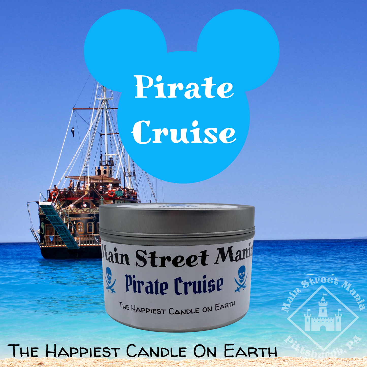 Pirate Cruise Happiest Candle on Earth