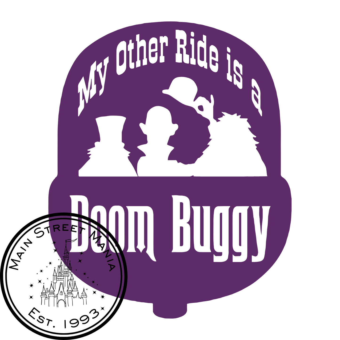 My Other Ride is a Doom Buggy Decal