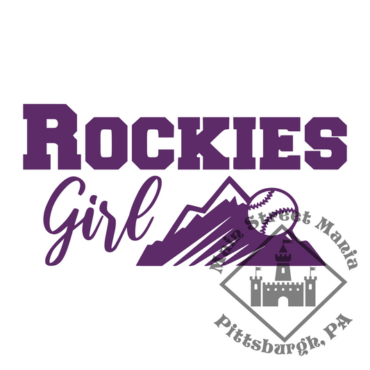 Rockies Girl Sticker Decal