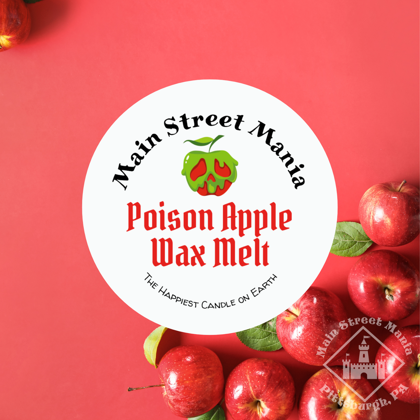 Poison Apple Happiest Candle on Earth Wax Melt