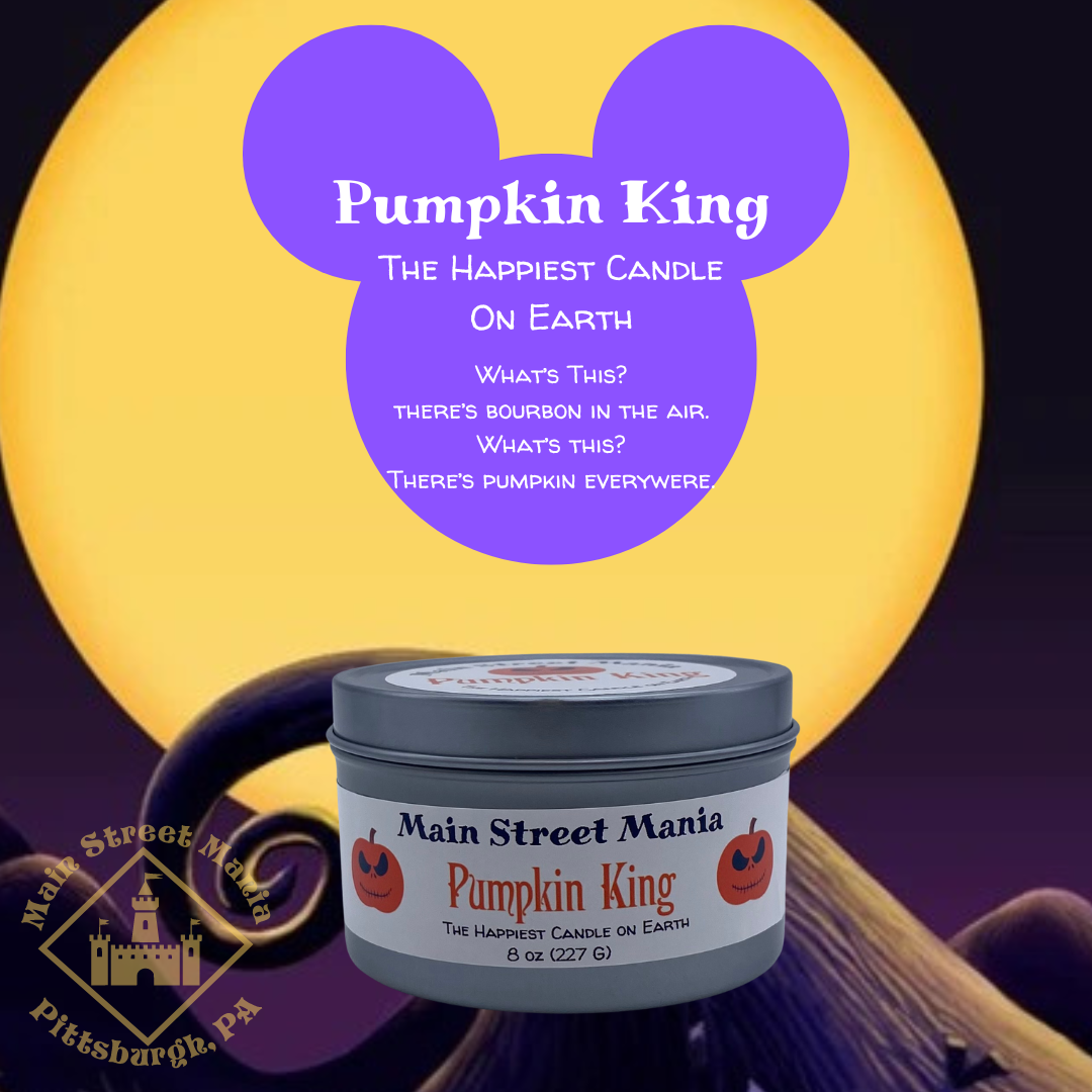 Pumpkin King Happiest Candle On Earth