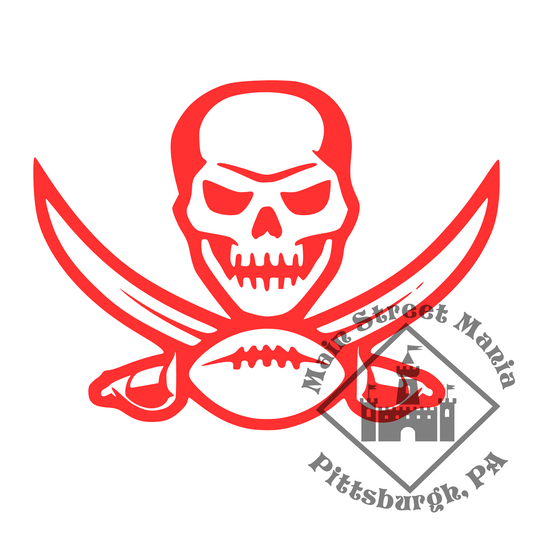 Buccaneers Logo Sticker Decal