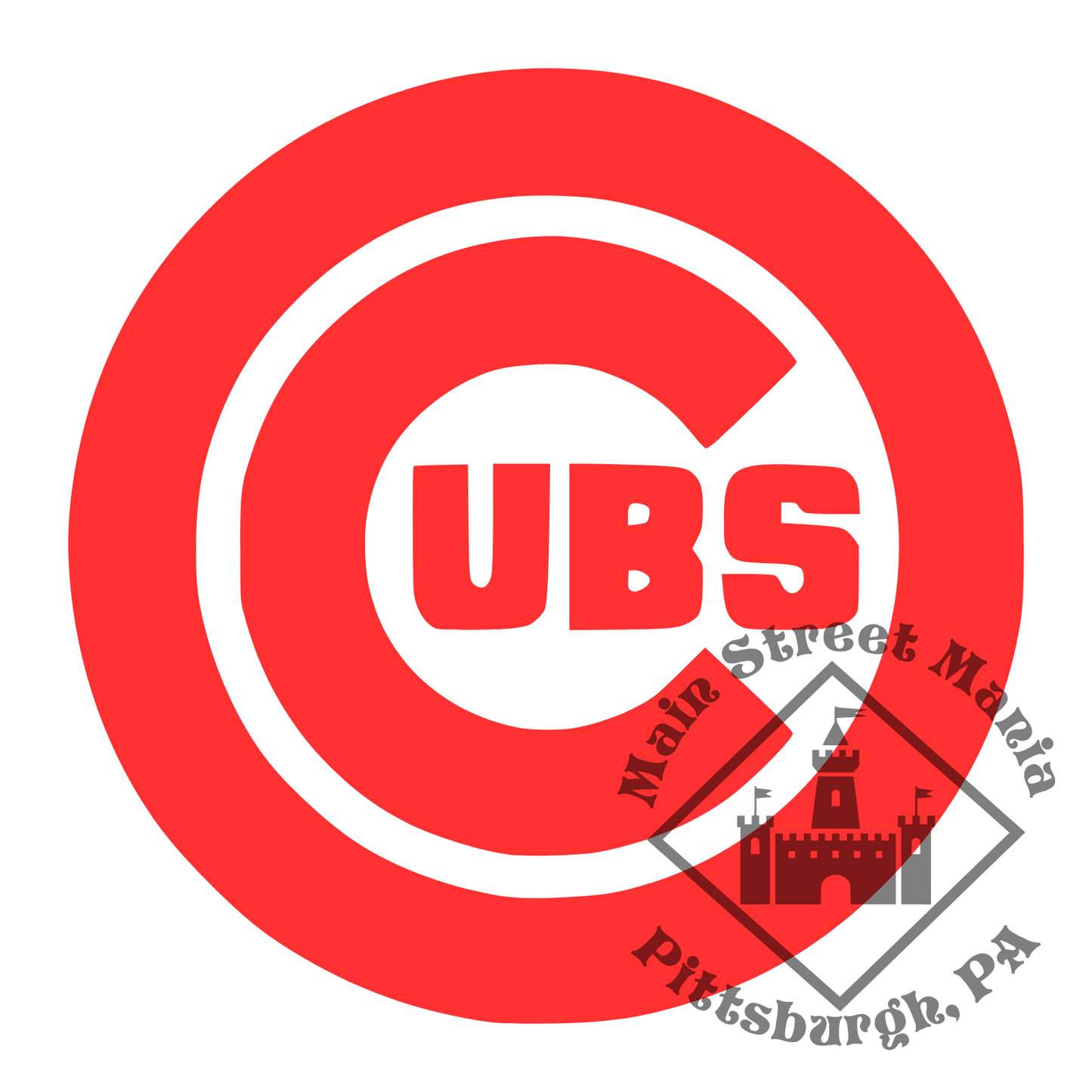 Cubs Logo Sticker Decal