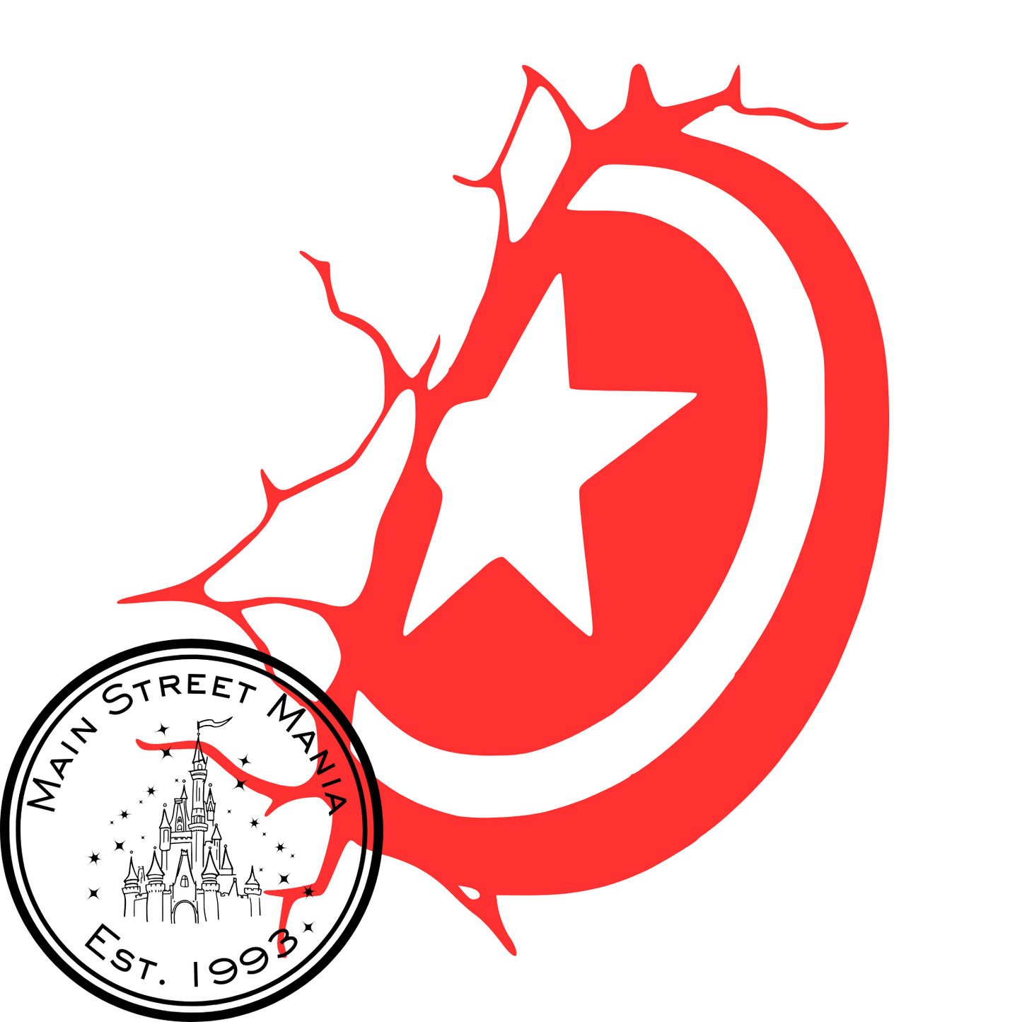 Captain America Shield Sticker Decal