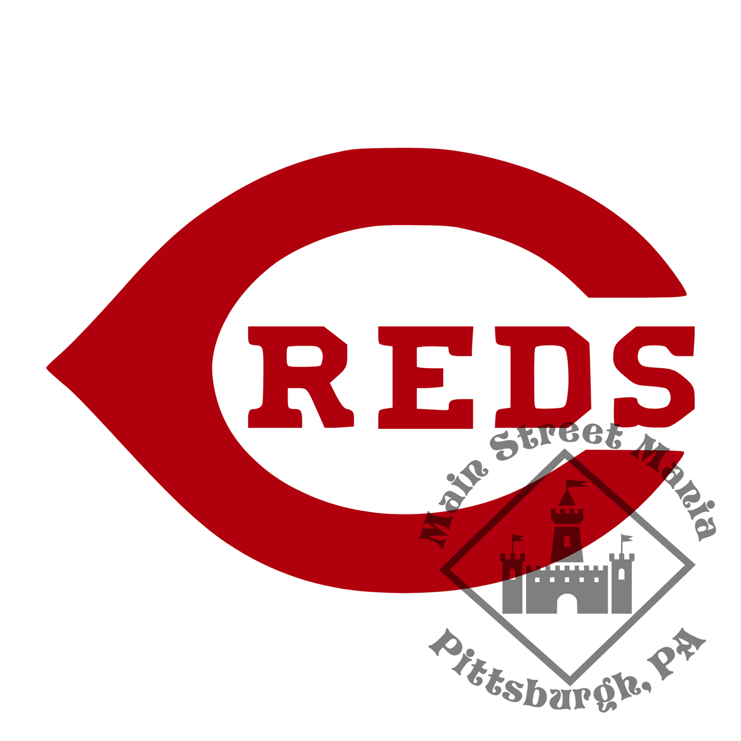 Reds C Logo Sticker Decal