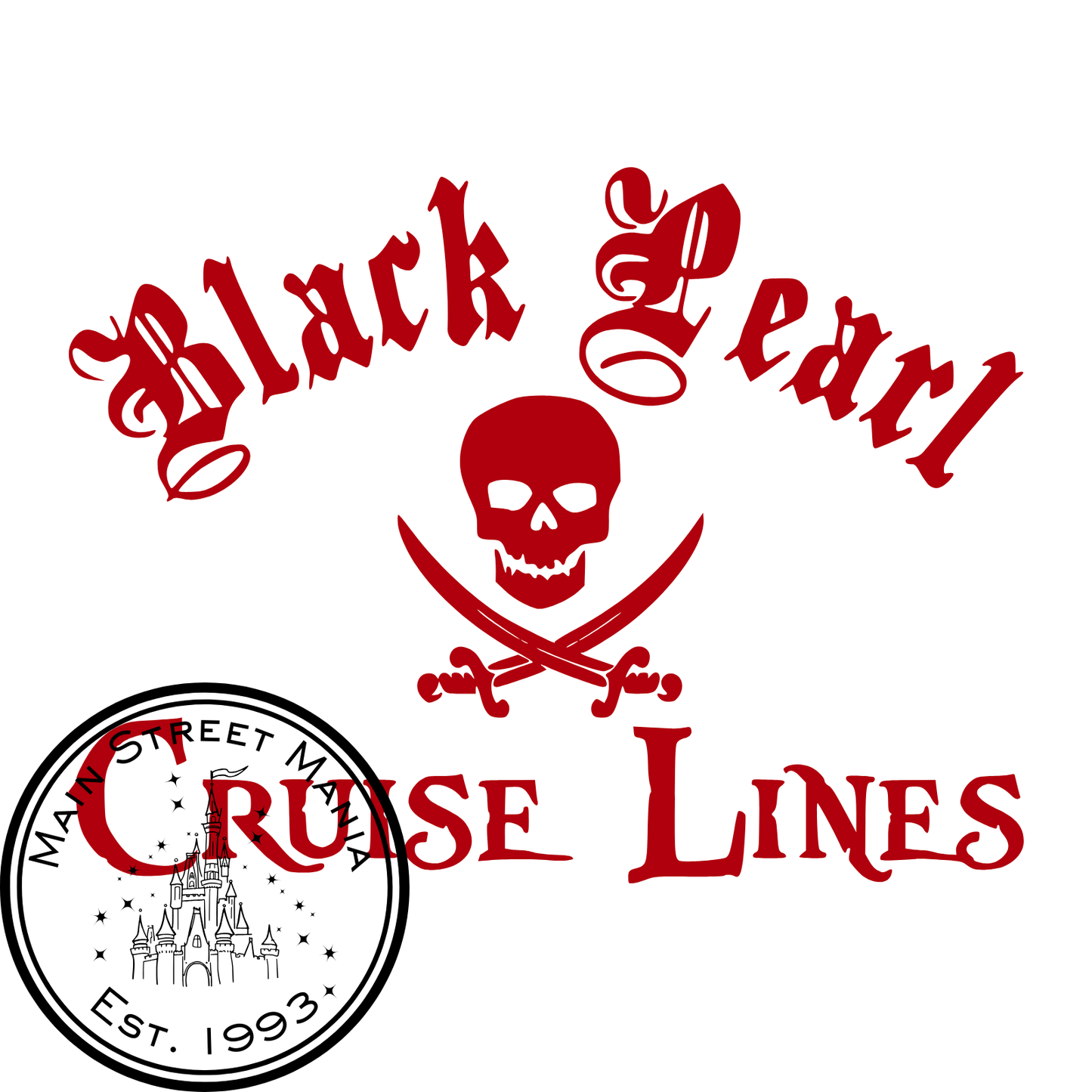 Black Pearl Cruise Lines Decal