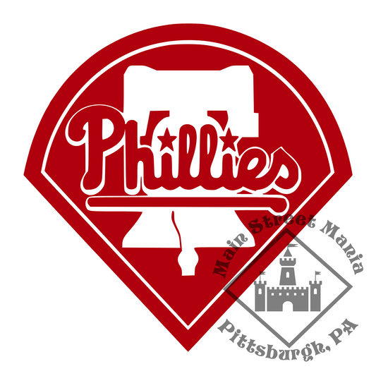 Phillies Logo Sticker Decal