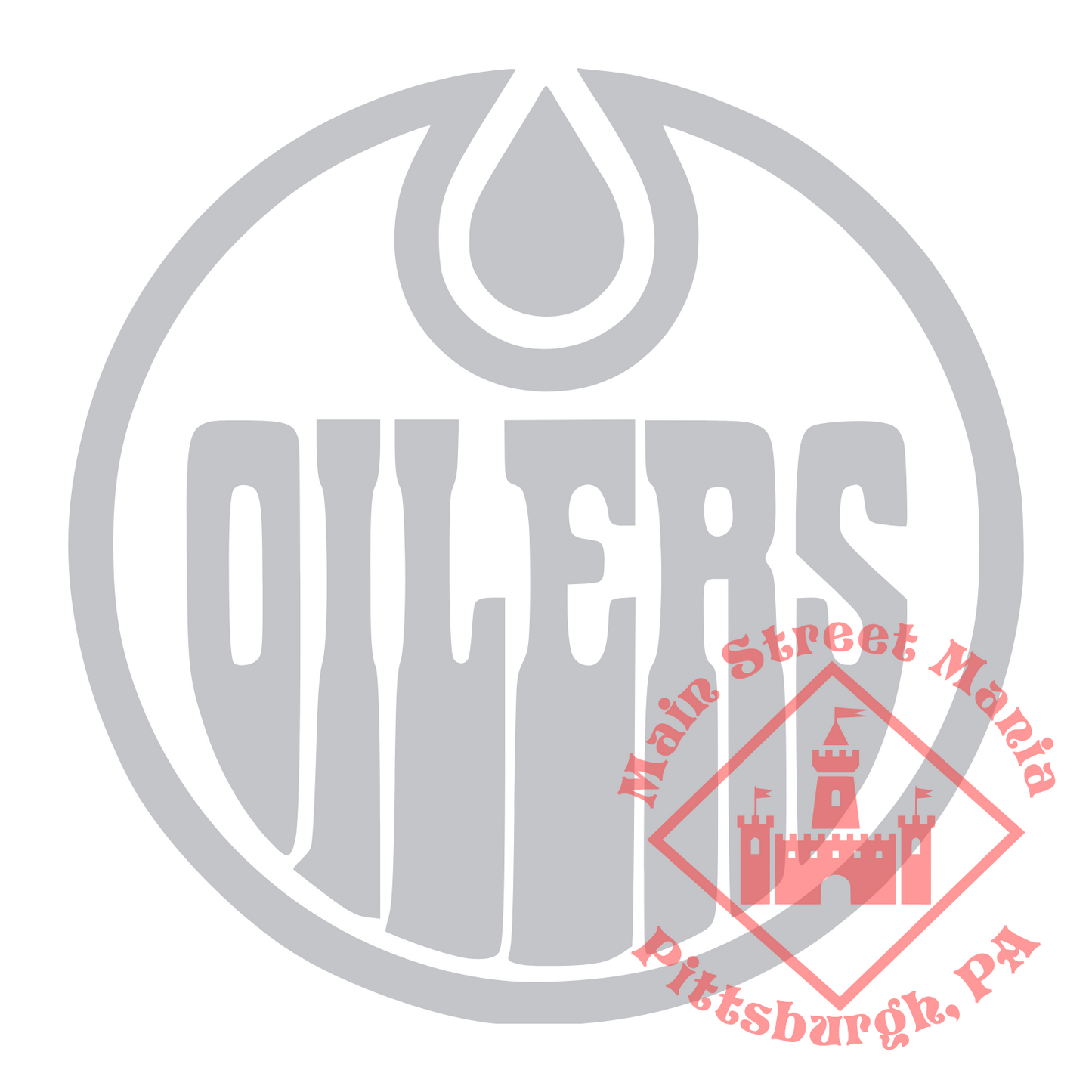 Oilers Logo Sticker Decal