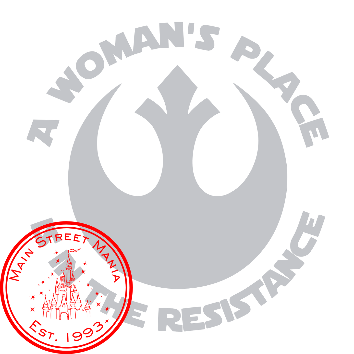 A Woman's Place is in the Resistance Decal
