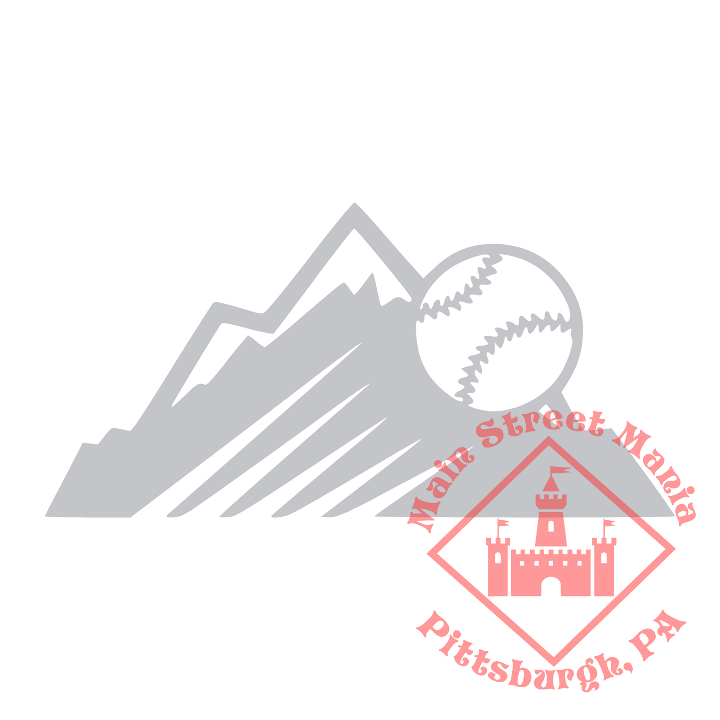 Rockies Mountain Logo Sticker Decal