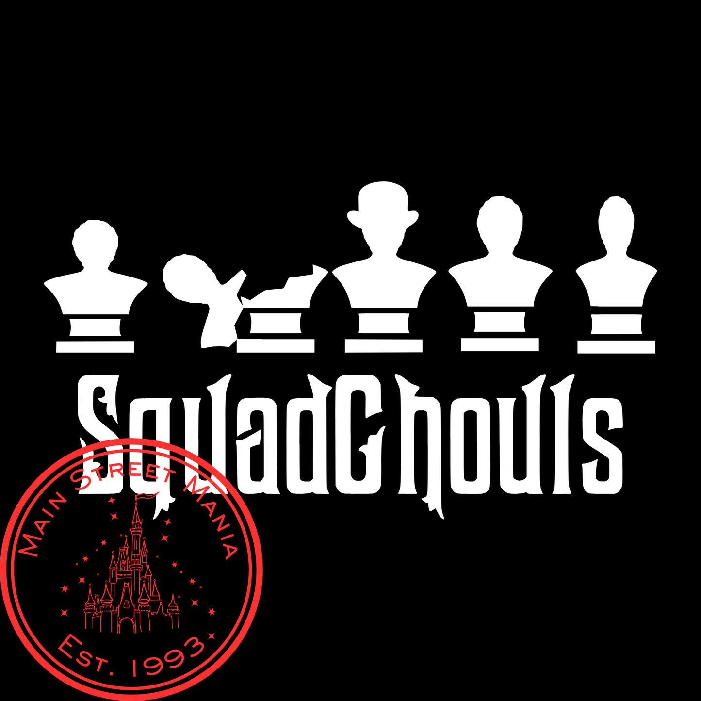 Squad Ghouls Haunted Mansion Decal Sticker