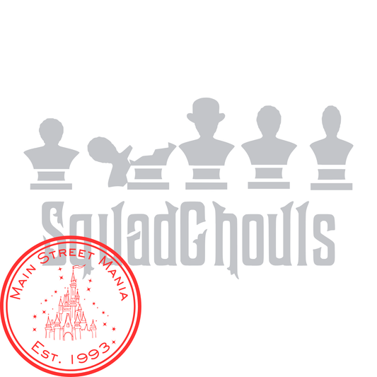 Squad Ghouls Haunted Mansion Decal Sticker