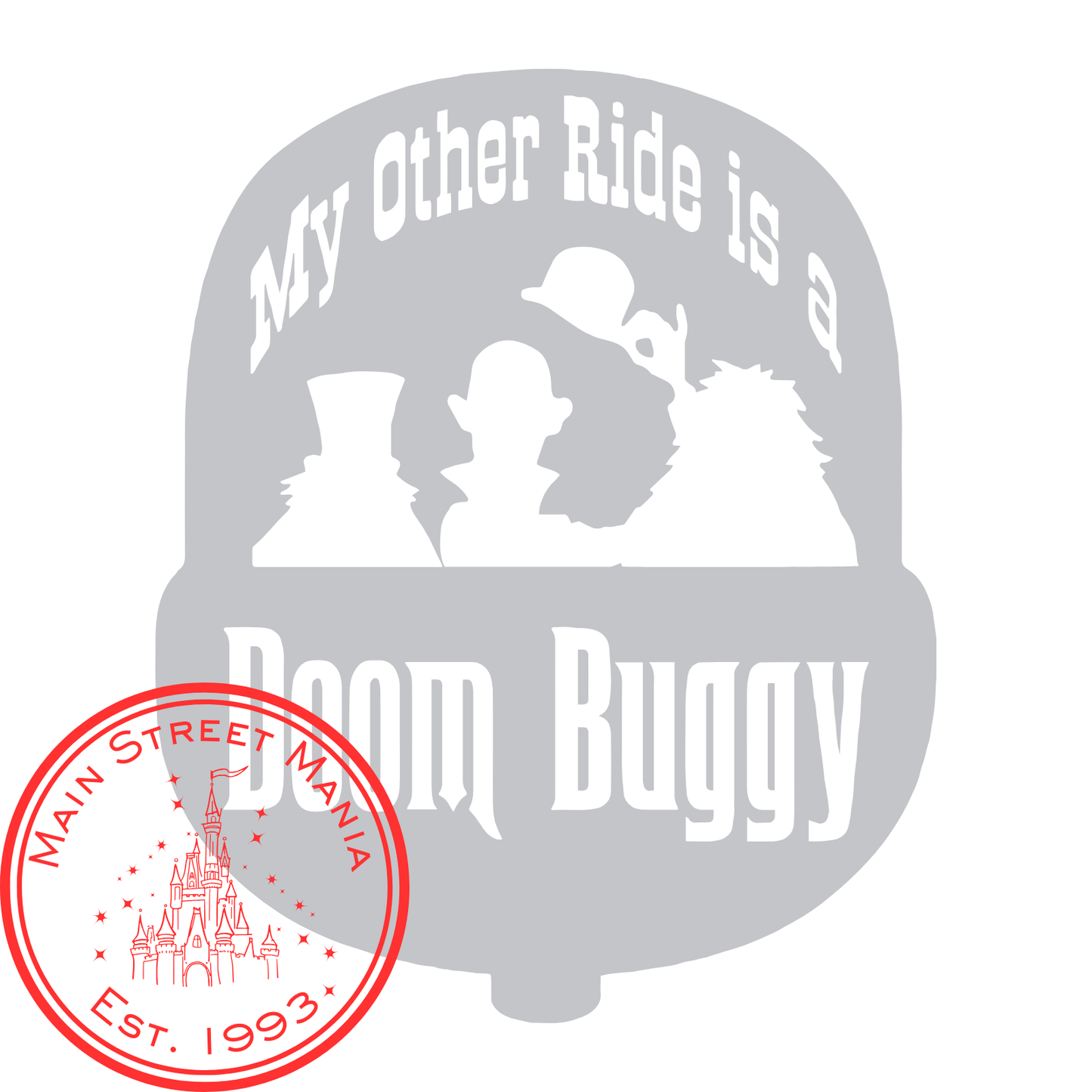 My Other Ride is a Doom Buggy Decal
