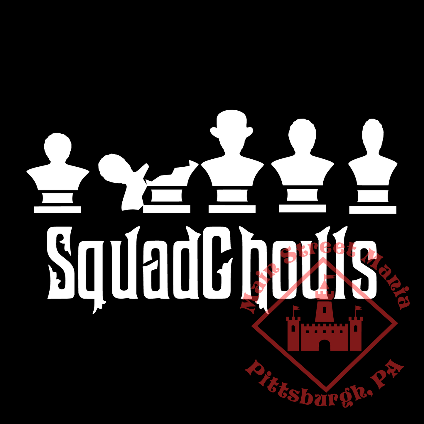 Squad Ghouls Haunted Mansion Decal Sticker