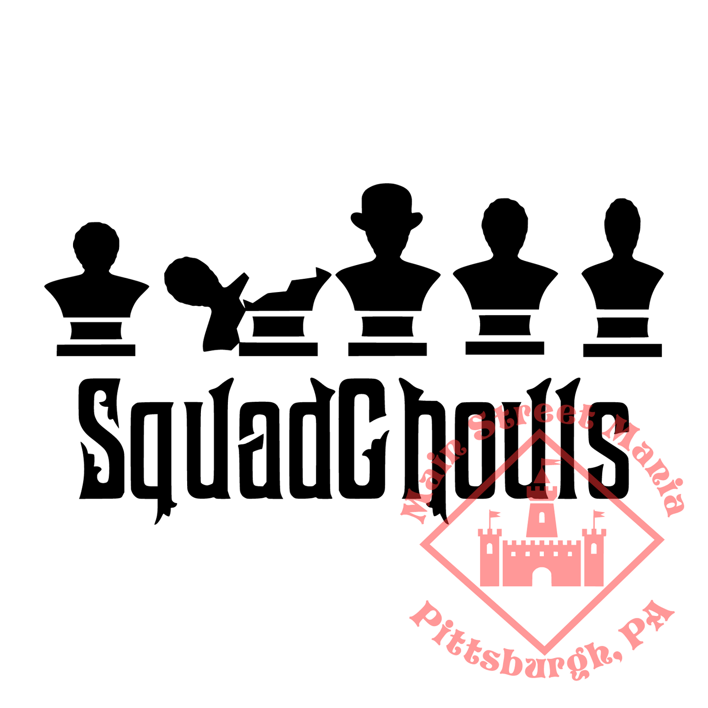 Squad Ghouls Haunted Mansion Decal Sticker