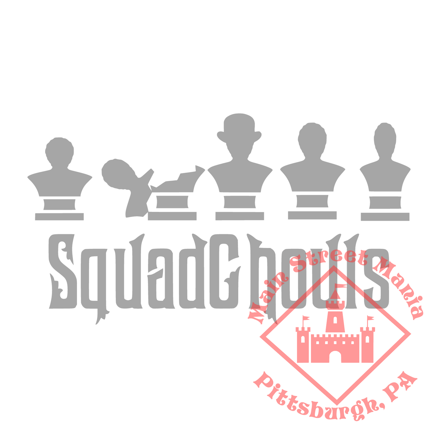 Squad Ghouls Haunted Mansion Decal Sticker