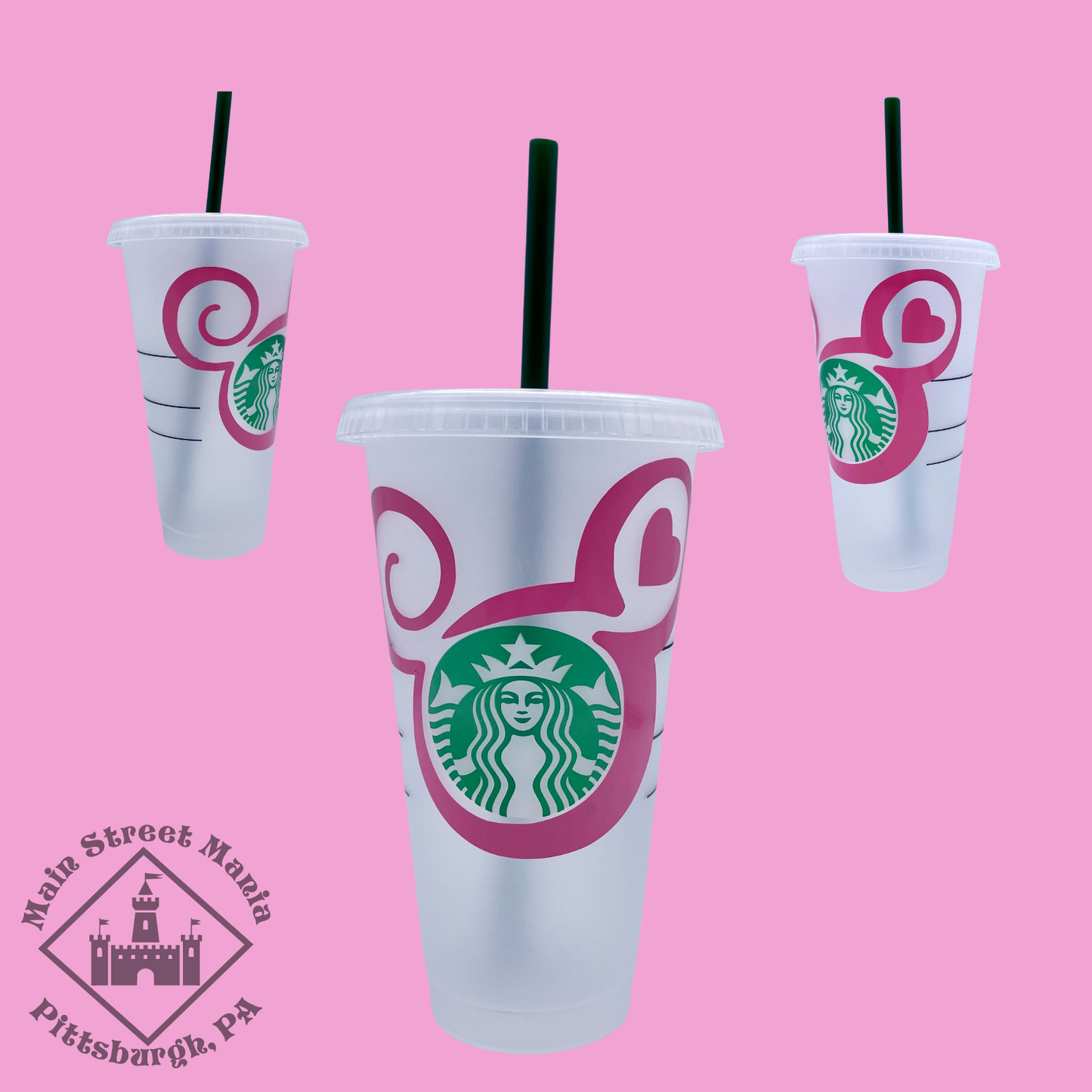 Tribal Mickey Mouse Starbucks Tumbler