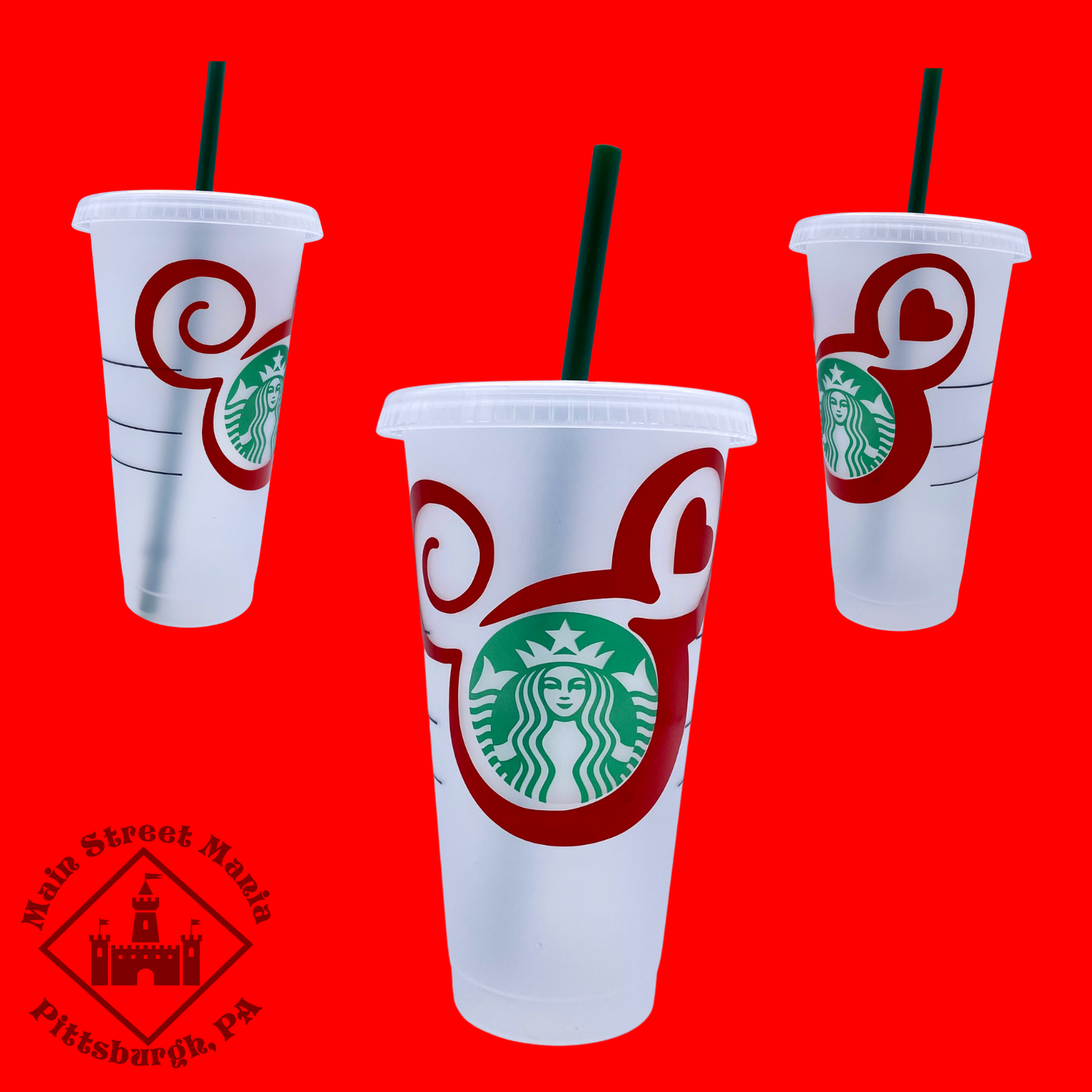 Tribal Mickey Mouse Starbucks Tumbler