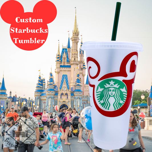 Tribal Mickey Mouse Starbucks Tumbler