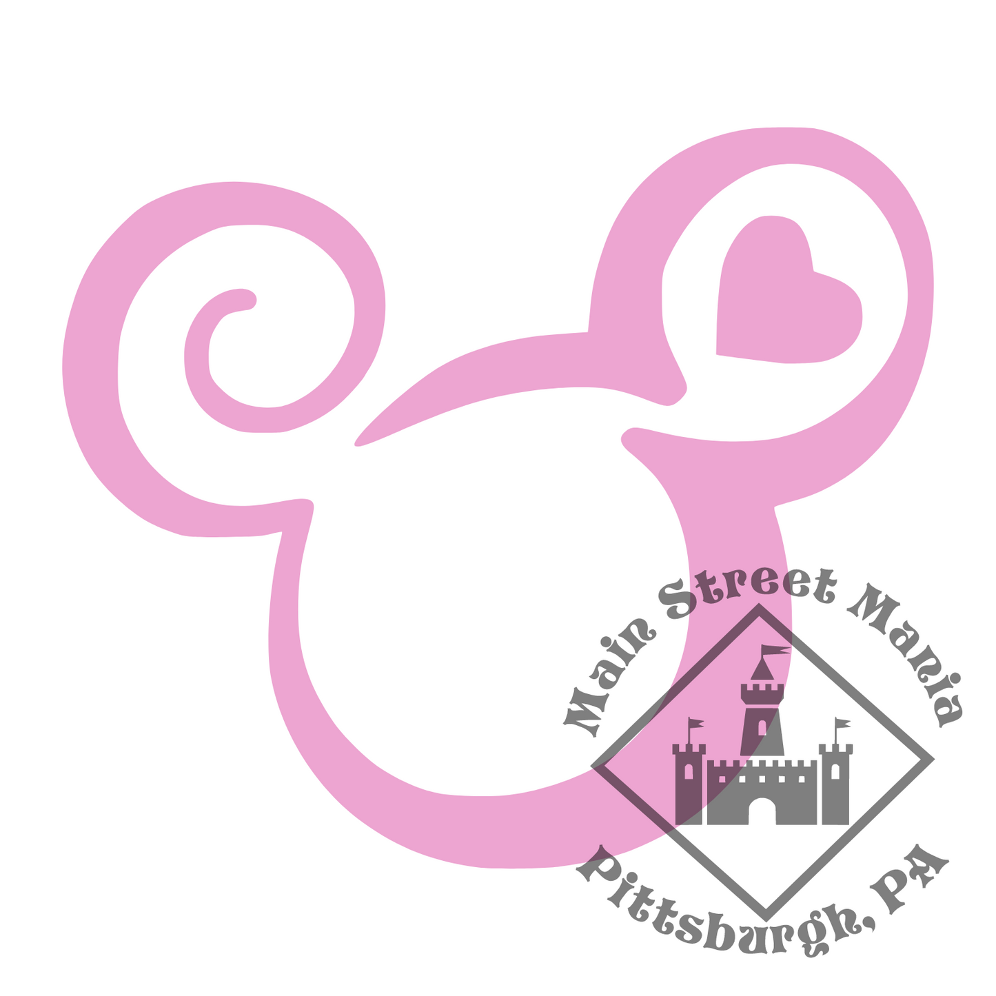 Tribal Mickey Ears Decal Sticker