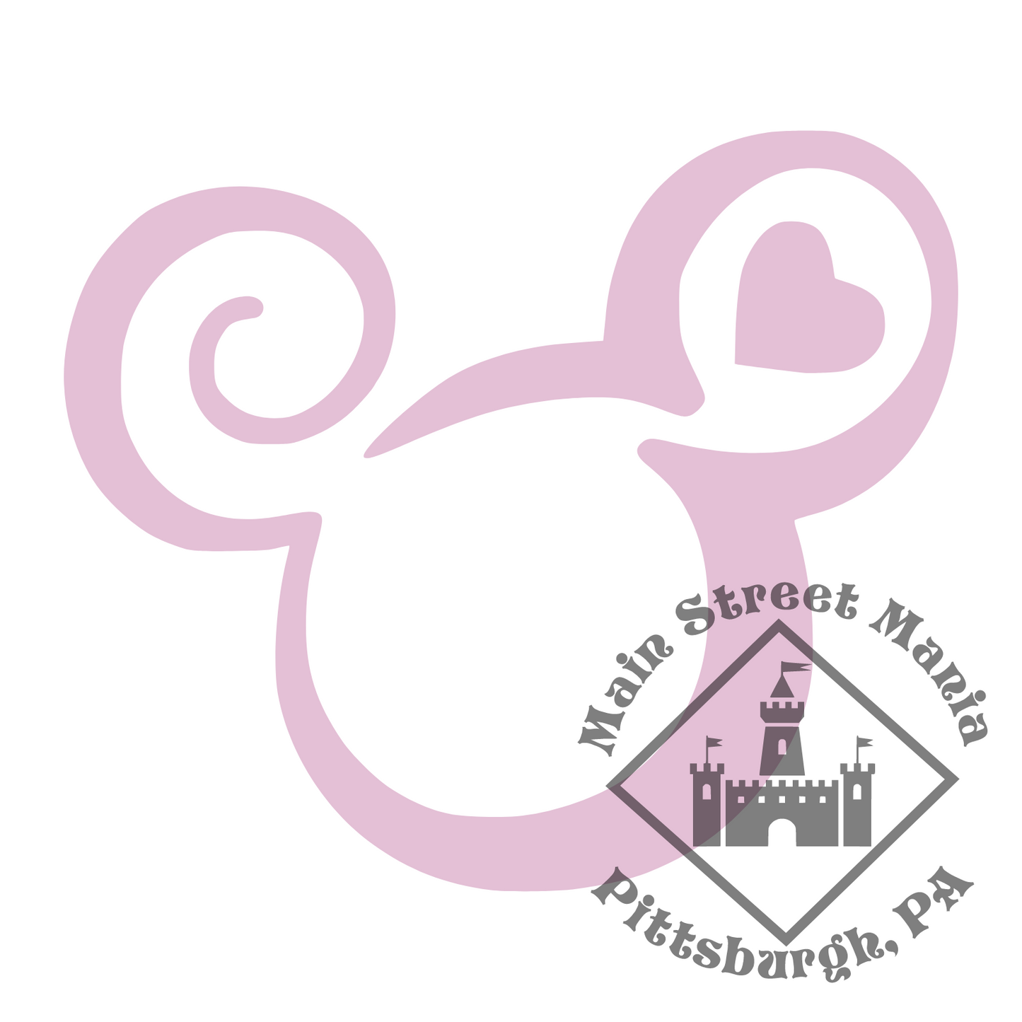 Tribal Mickey Ears Decal Sticker