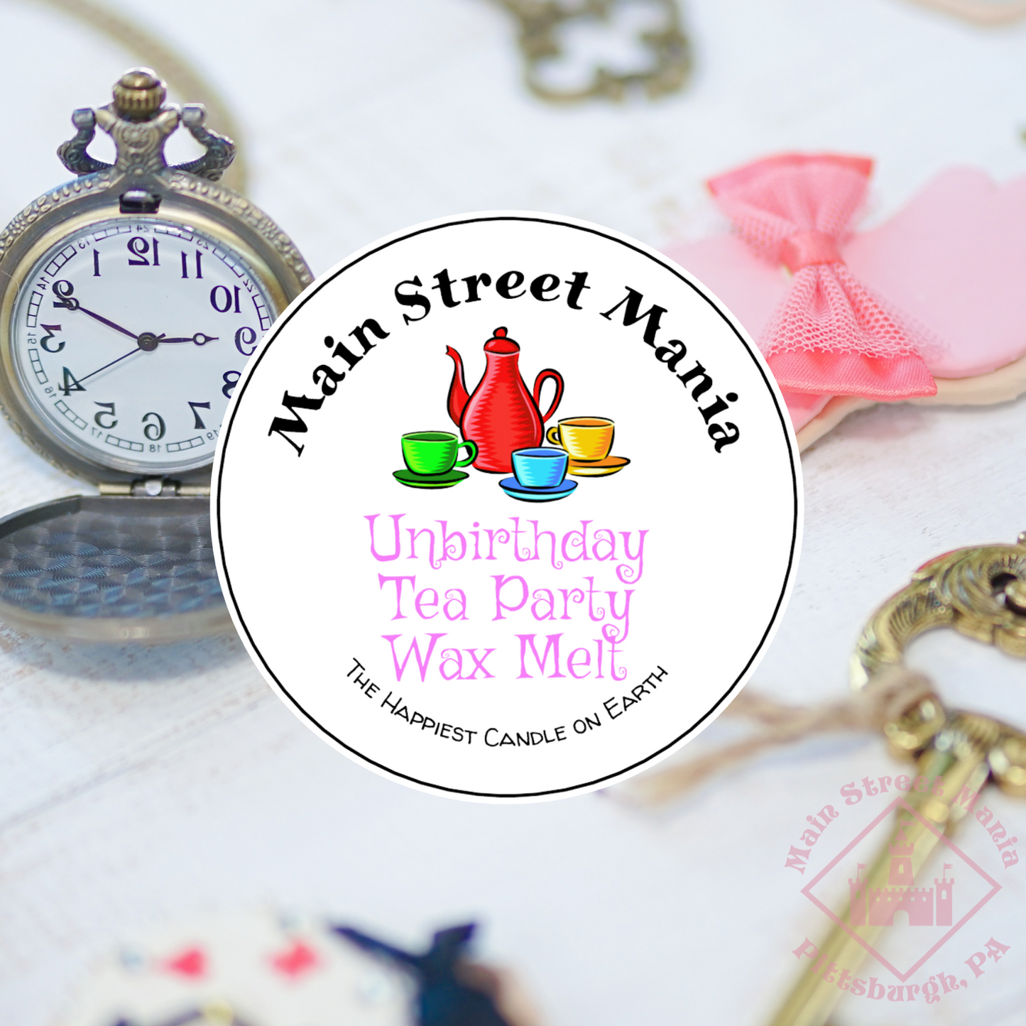 Unbirthday Tea Party Happiest Candle on Earth Wax Melts