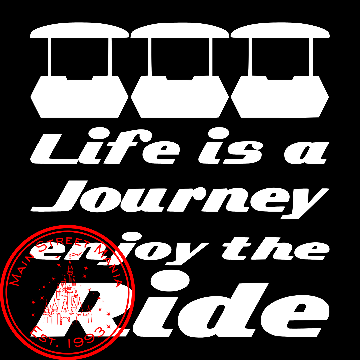 Life is a Journey People Mover Decal