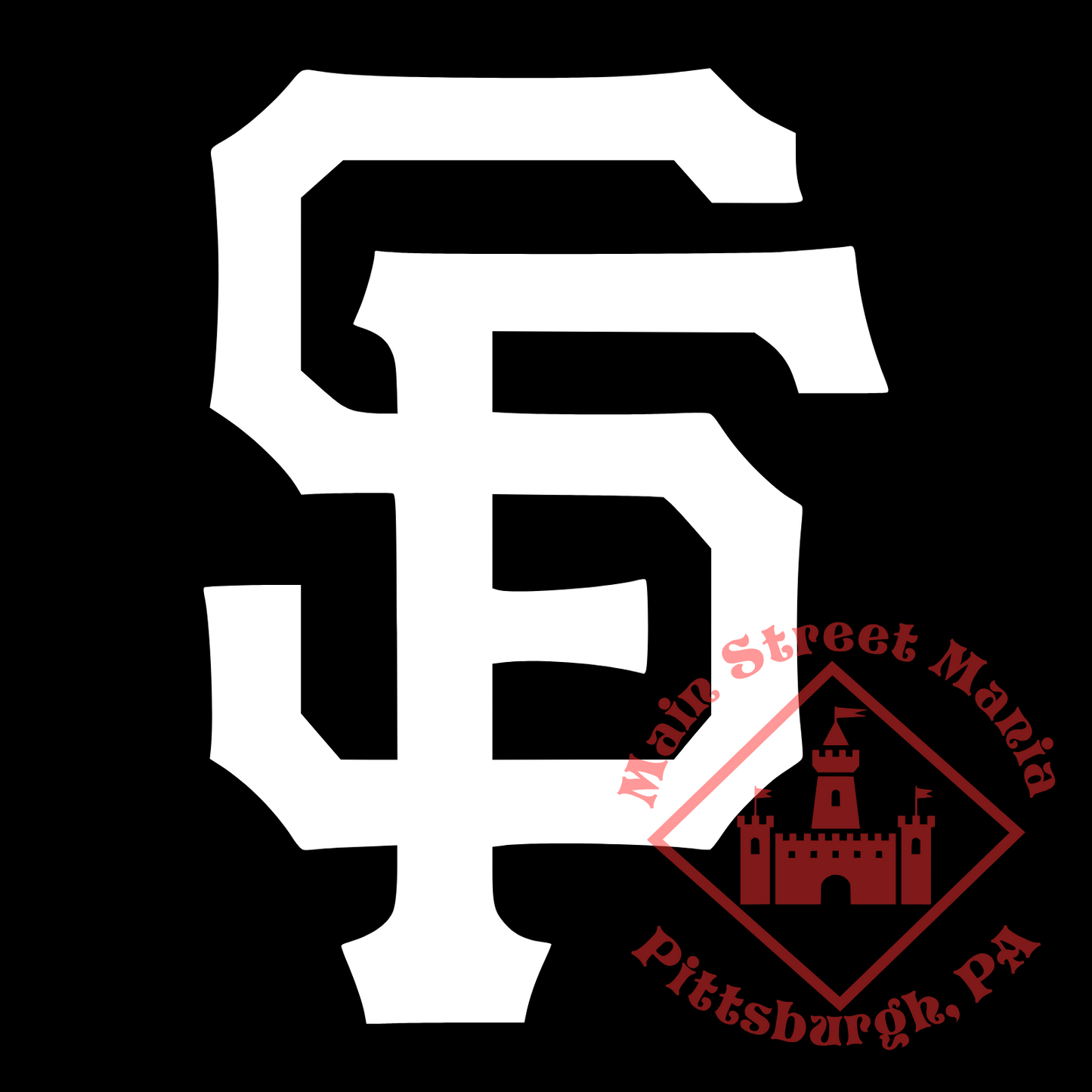 Giants SF Logo Sticker Decal