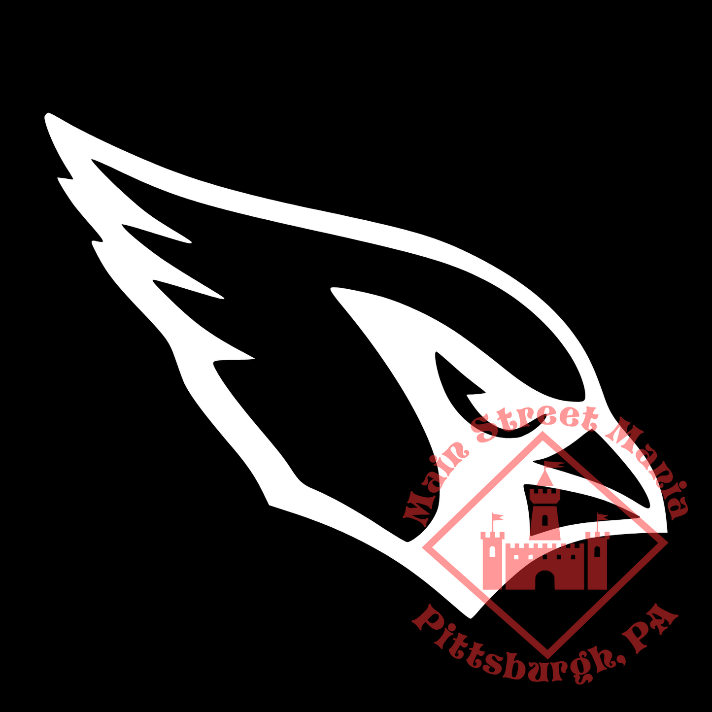 Cardinals Logo Sticker Decal