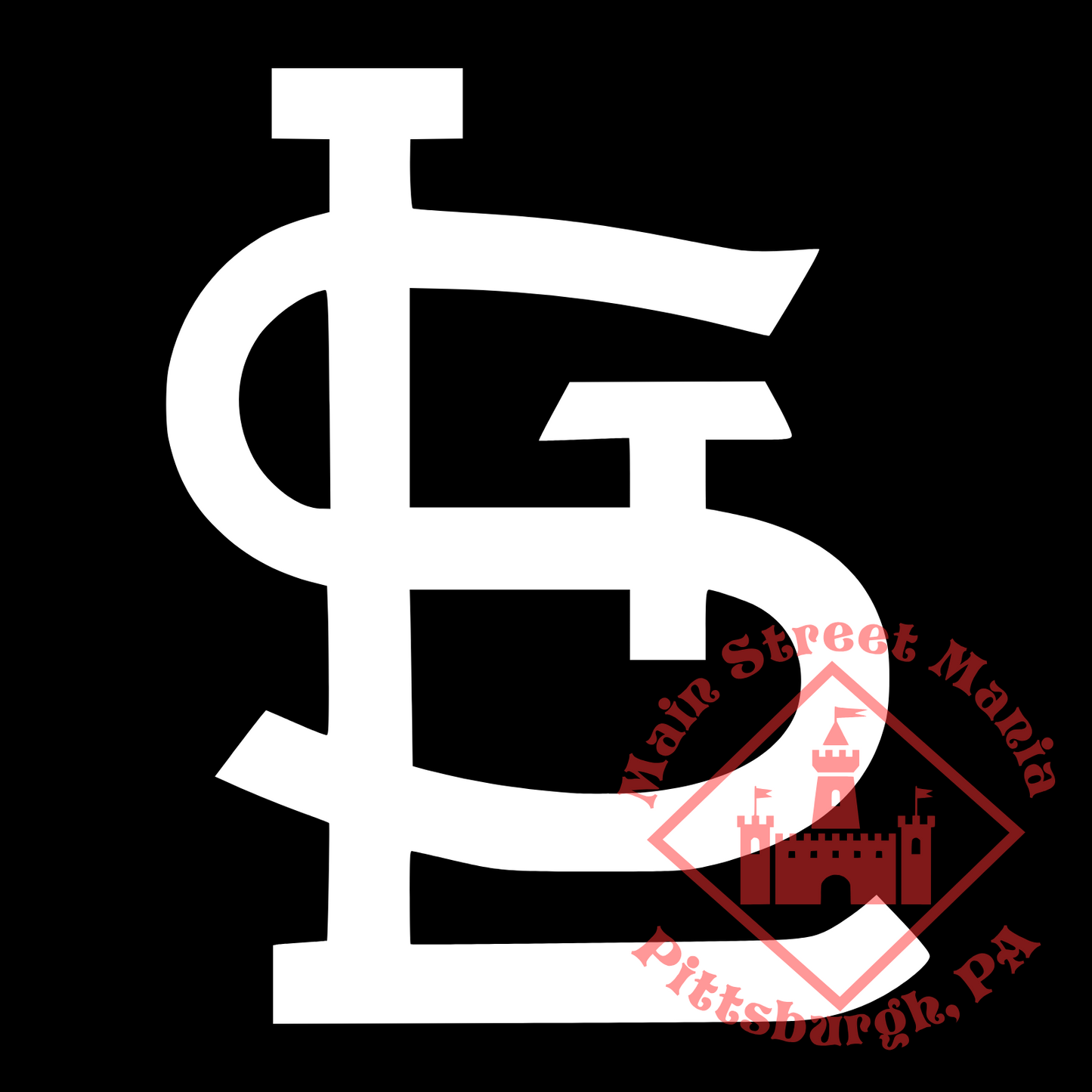 St. Louis Cardinals STL Logo Sticker Decal