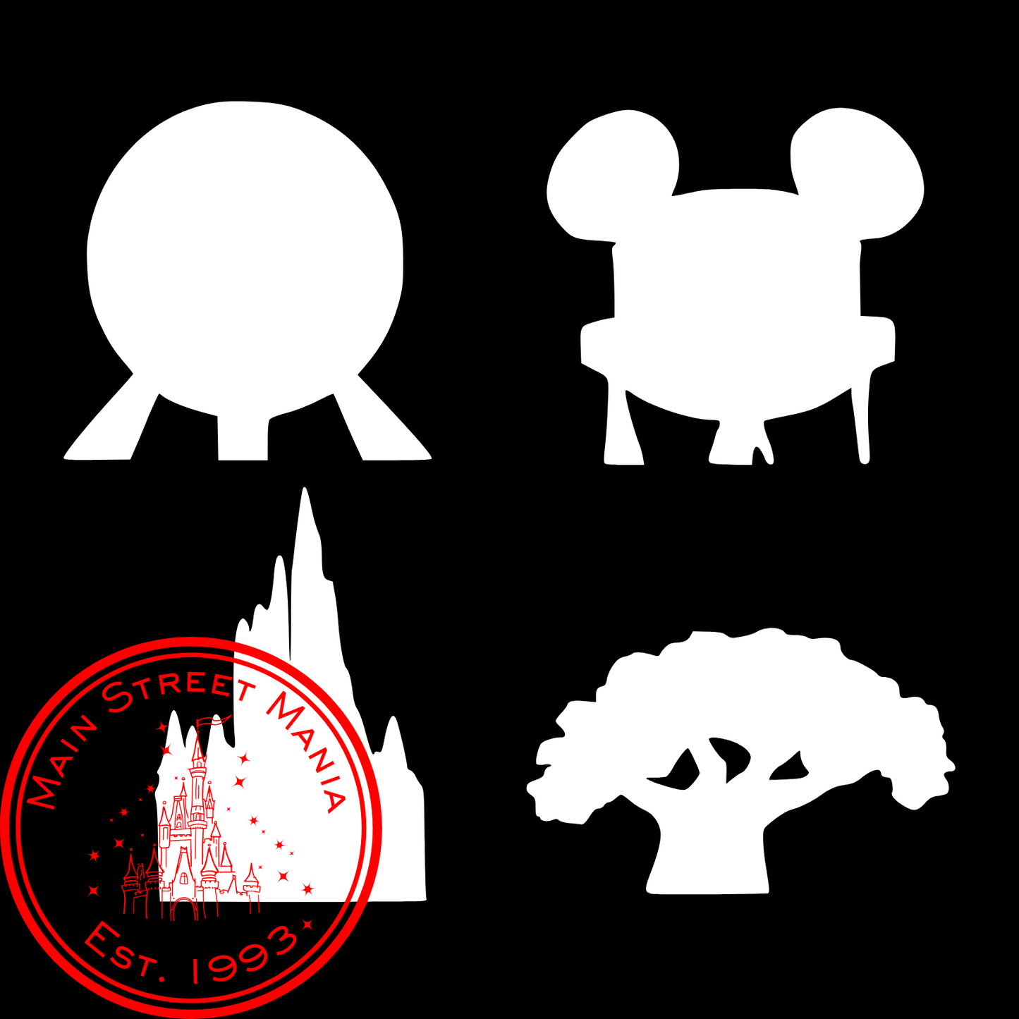 4 Parks Sticker Decal
