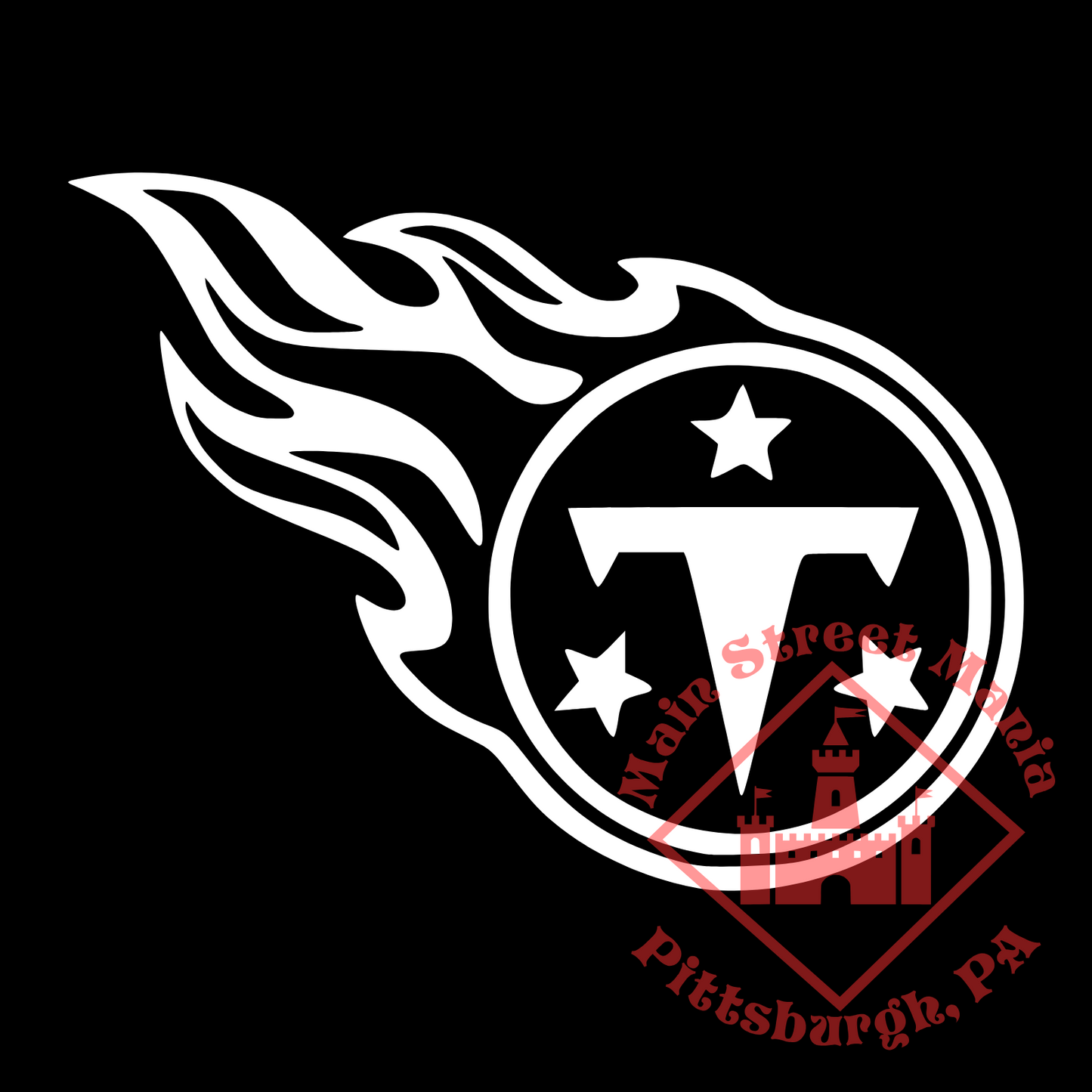 Tennessee Titans Logo Sticker Decal