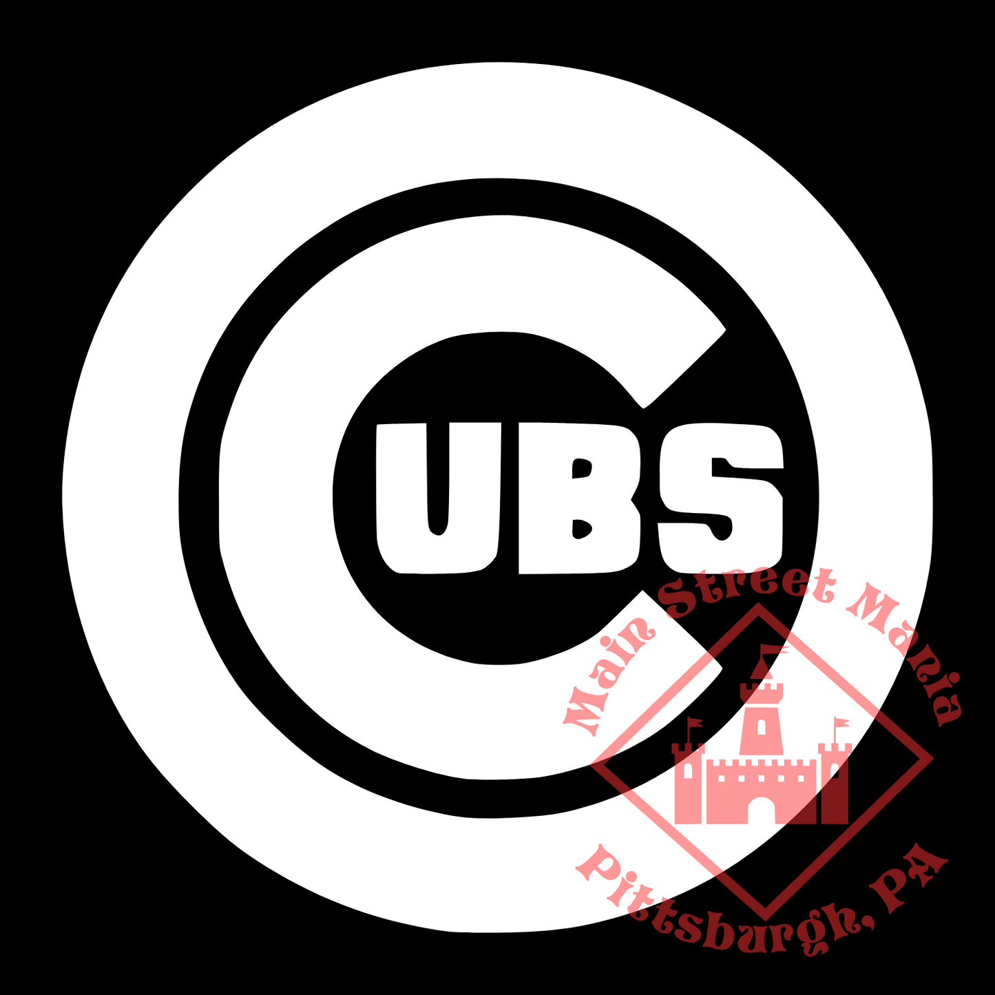 Cubs Logo Sticker Decal